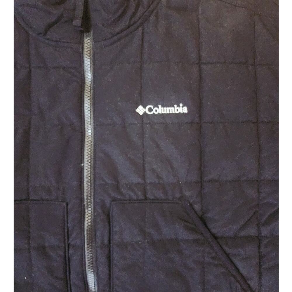 Columbia Women's XL Omni Shield Advance Repellent Black Quilted‎ Jacket - Picture 3 of 9